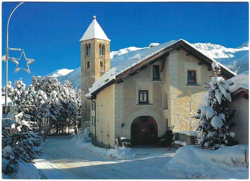 Cartoline postali: AK Celerina, Crasta, Engadin, Graubünden, Winteridyll – Usato da Rheinfelden venduto da wil_m7gh