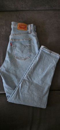 Levis Mom Jeans hellblau Damen / Gr. W 28, L27