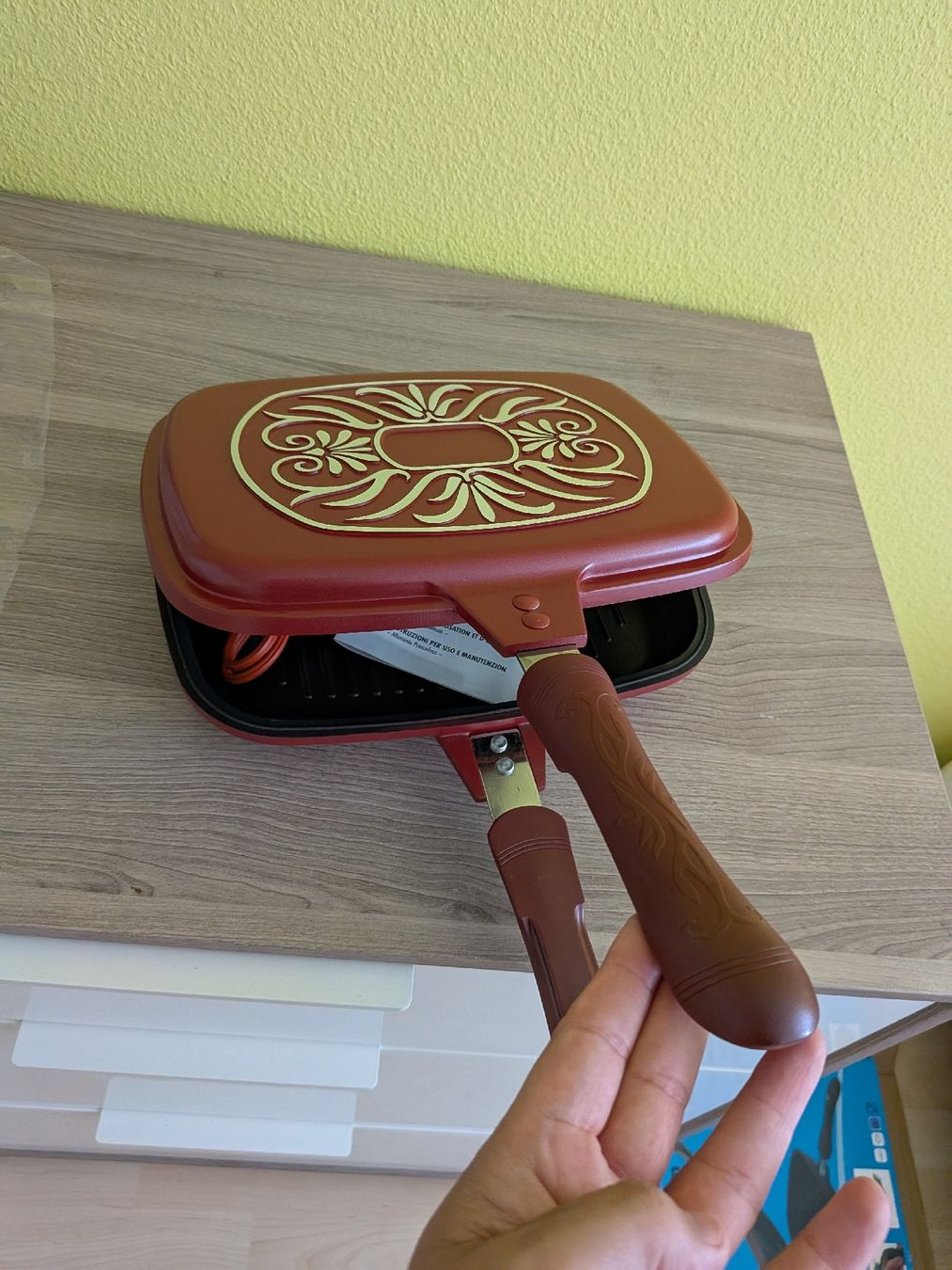 Poêles: NEU! Doppelpfanne 28 cm rot  – Neuf avec emballage d'origine à Basel par JJ.Elena 4