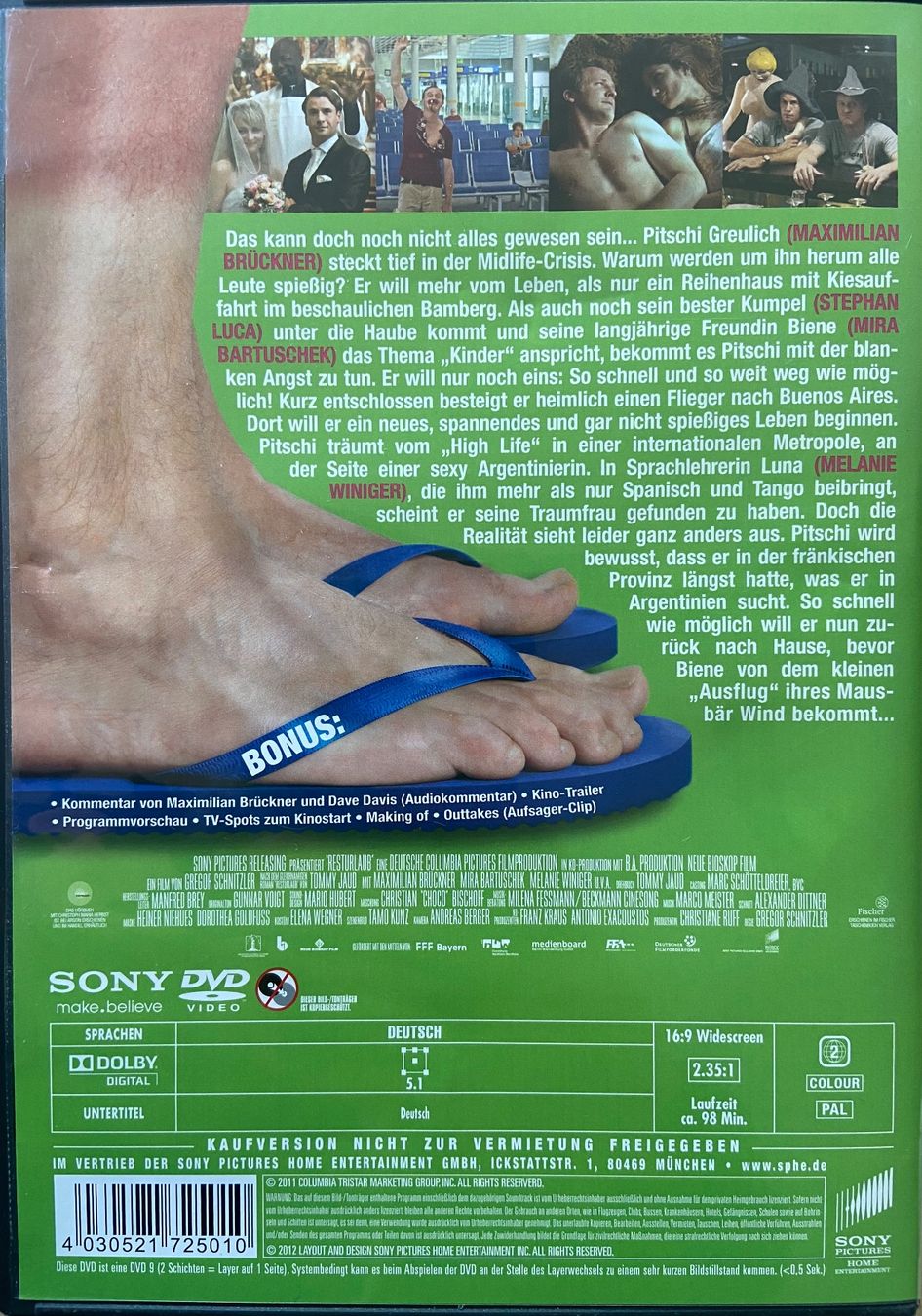 Tutti i DVDs: Resturlaub – Usato da Widnau venduto da ama_7xzk 1