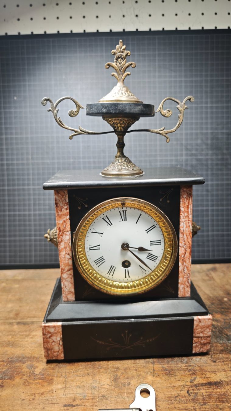 Orologi da terra & Orologi da parete: Wunderschöne alte Kamin Uhr – Usato da Gelterkinden venduto da MYSTOREFORYOU4460 1