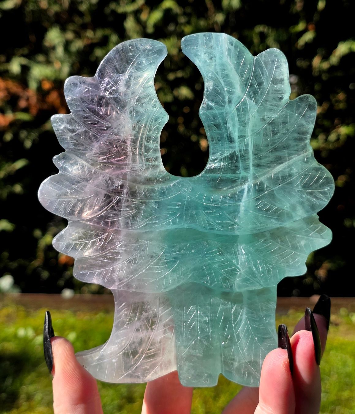Minerali & Pietre curative: Fluorit Seraphim Engel 536g – Nuovo e nell'imballaggio originale da Matzingen venduto da Shay_Crystalz 1