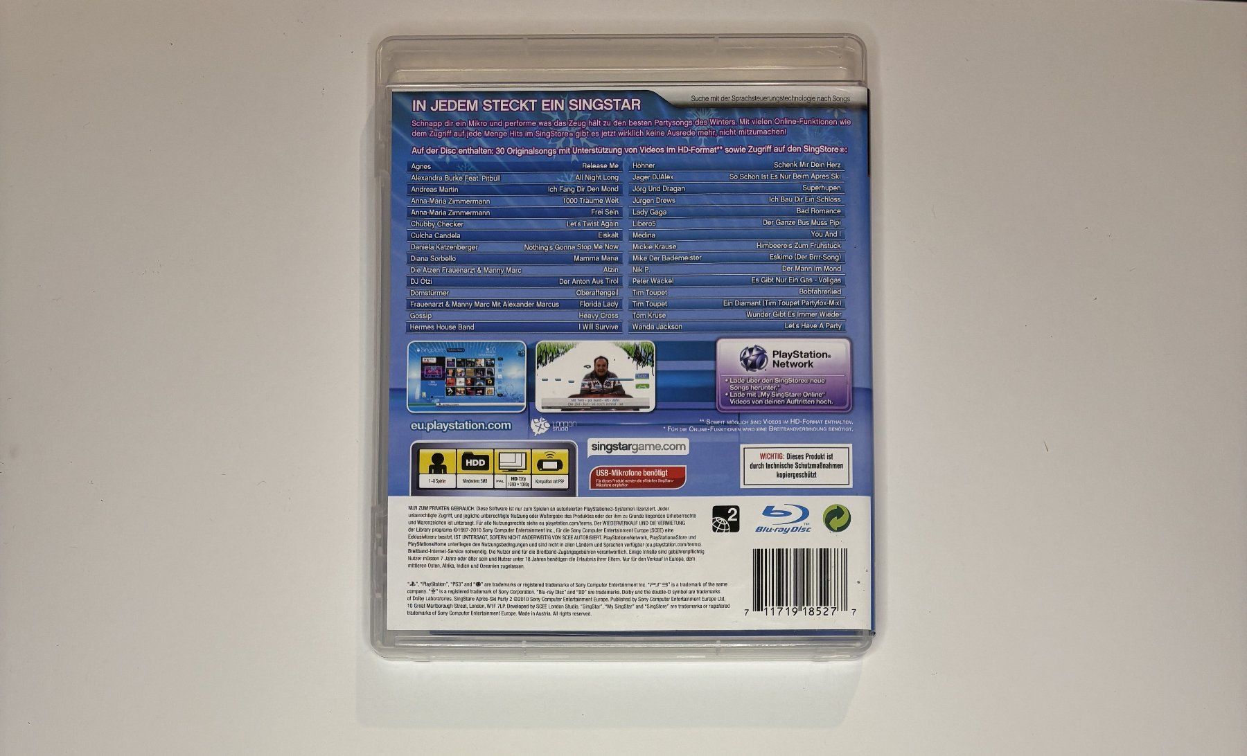 Giochi: PS3 - Singstar Apres-Ski Party 2 – Usato da Allschwil venduto da Bullach 2