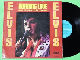Elvis Presley - Burning Love (Germany) LP Vinyl 12"
