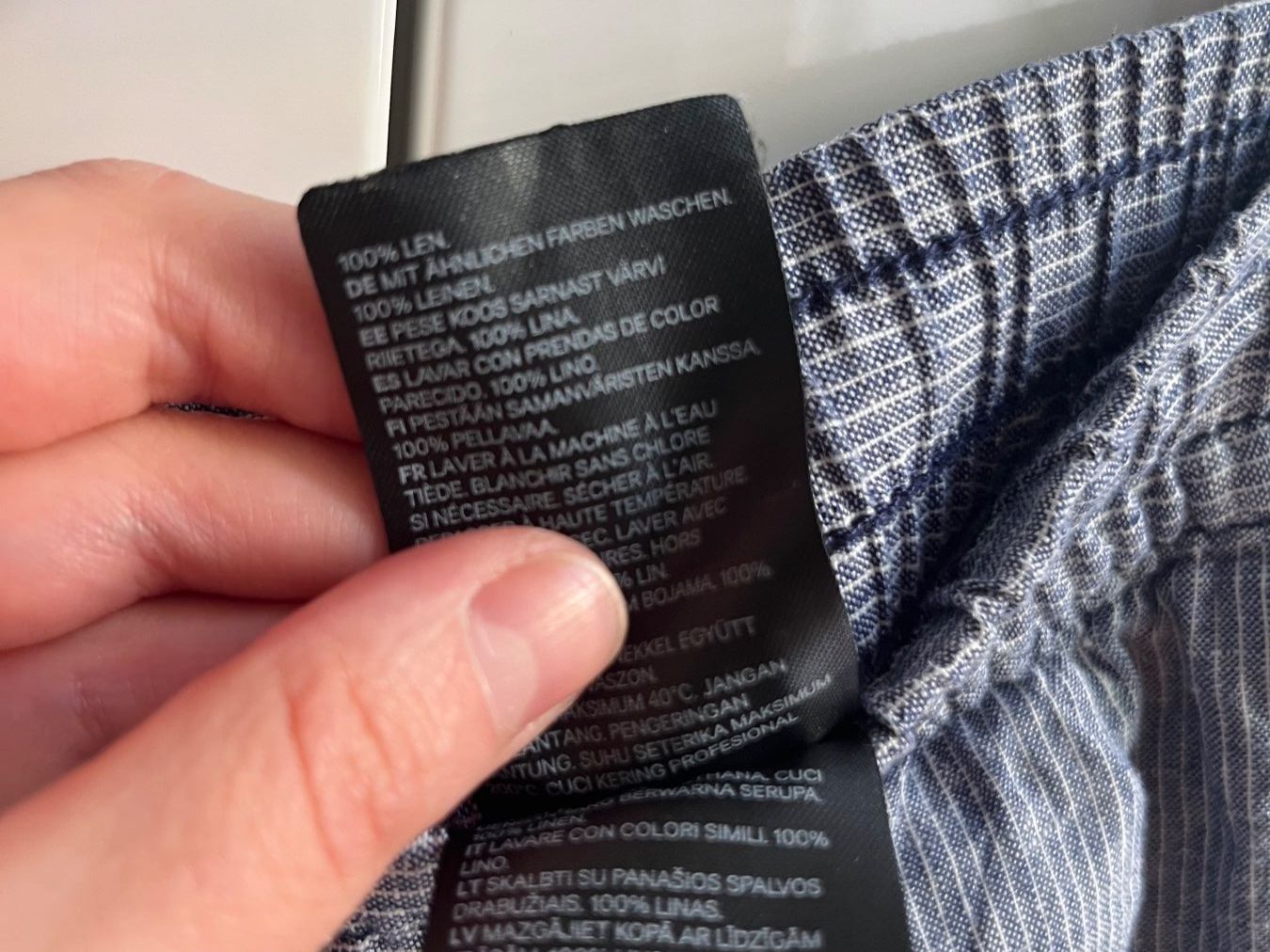 H&M Pantaloni: H&M Leinenhose (Gr. 36) – Usato da Zürich venduto da east_on 3