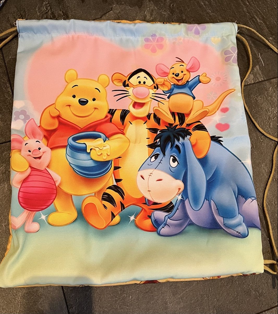 Borse & Zaini: Winnie Puuh Turnsack - Ideal für Kindergarten oder Freizeit – Nuovo (secondo la descrizione) da Schaffhausen venduto da grogga