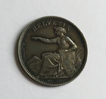 1850 50 Rappen unz / stgl