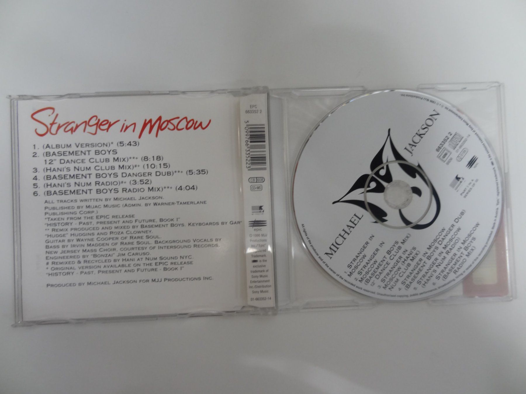 CD: Michael Jackson, Stranger In Moscow – Usato da luzern venduto da musicandart 1