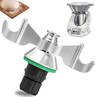 Edelstahl Teigmesser passend für Thermomix TM5 TM6