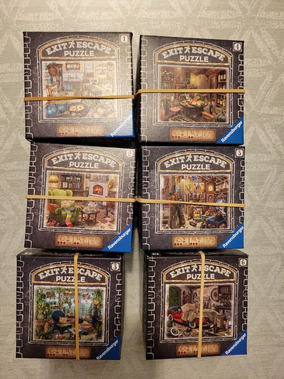 Exit Escape Puzzle Ravensburger Gutshaus Kaufen auf Ricardo