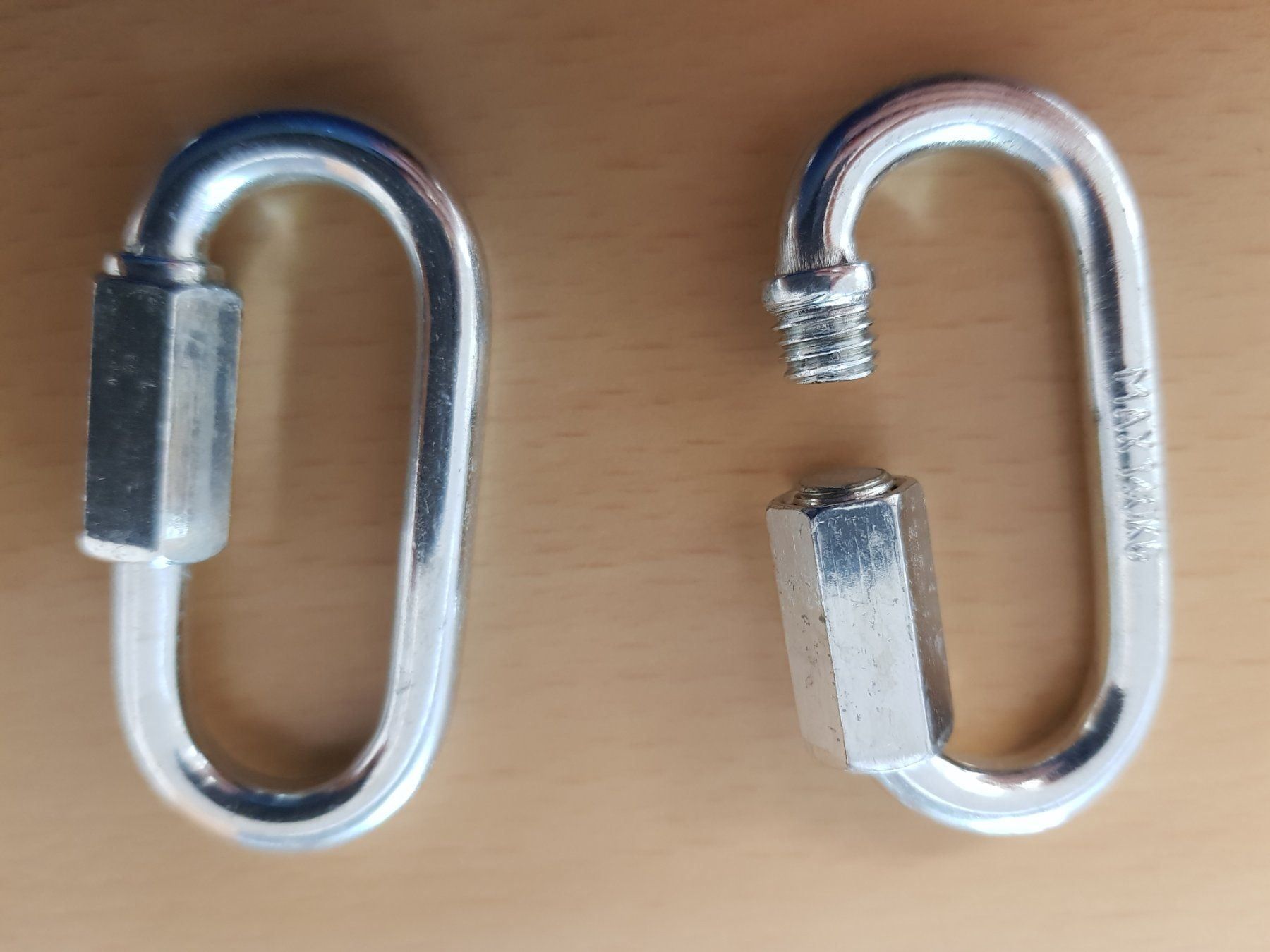 Attrezzatura da arrampicata: Schraubglied 50 mm – Nuovo e nell'imballaggio originale da Hauptwil venduto da dirimAG 1