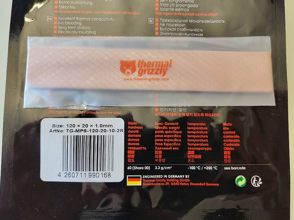 PCs: Wärmeleitpaste & Wärmeleitpads Set – Gebraucht aus Rebstein von fabio.litscher 1