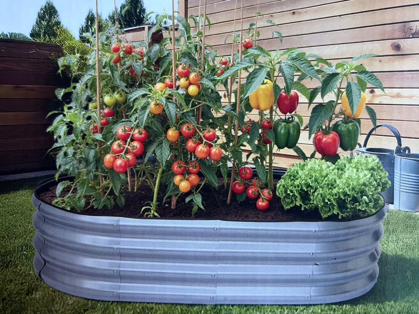 Aldi Vasi per fiori: GARDENLINE abgerundetes Gartenbeet neu – Nuovo e nell'imballaggio originale da Forch venduto da tsc_h7by