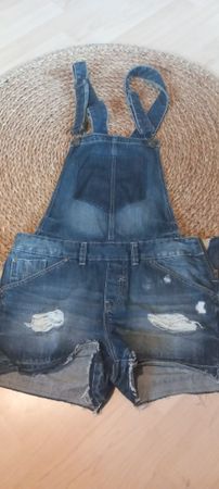 Latzhose Jeans Sommer Gr. 34