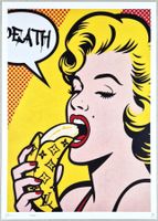 Death NYC Ltd Ed Pop Art Druck " Roy Lichtenstein Monroe