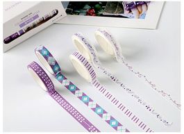 Kawaii Washi Tape - 10 Teile Lila