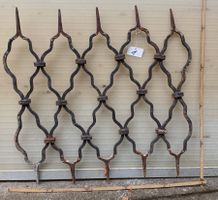 Schmiedeeisen Fenster Gitter, antik  (Nr.1)