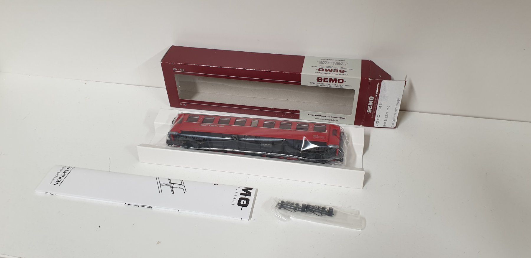 Bemo Modelleisenbahnen: Bemo RhB Spitzenverkehrswagen 3260 149 – Neu (gemäss Beschreibung) aus Neuenhof von ludovicco 6