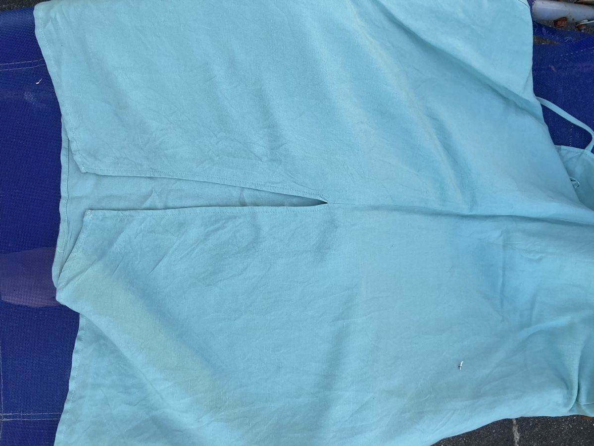 Vestiti: Figurschmeichelndes Leinenkleid – Nuovo (secondo la descrizione) da Luzern venduto da franziska.2024 5