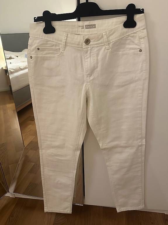 Jeans: Weisse Jeanshose Grösse 38 – Usato da Zürich venduto da bit_kjw5 1