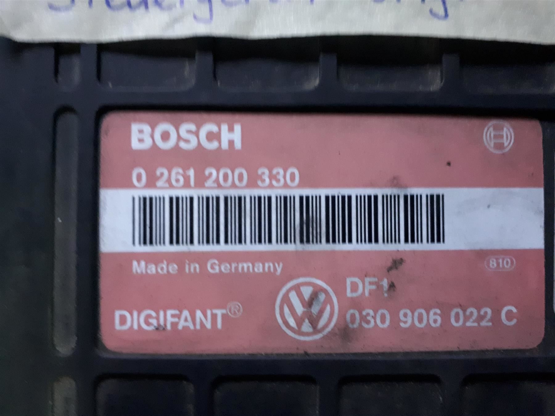 VW Tutti pezzi di ricambio auto: VW Polo G40  Steuergerät – Usato da Ibach venduto da Zingi73