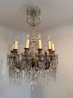 Kronleuchter Kristall, Original aus Frankreich, ca. um 1850