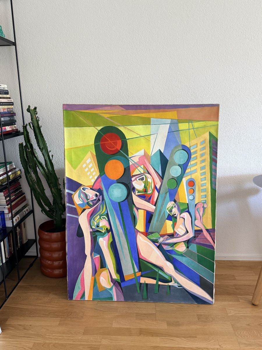 Dipinti: Ölgemalde 120x90cm – Usato da Solothurn venduto da NUVICO 2
