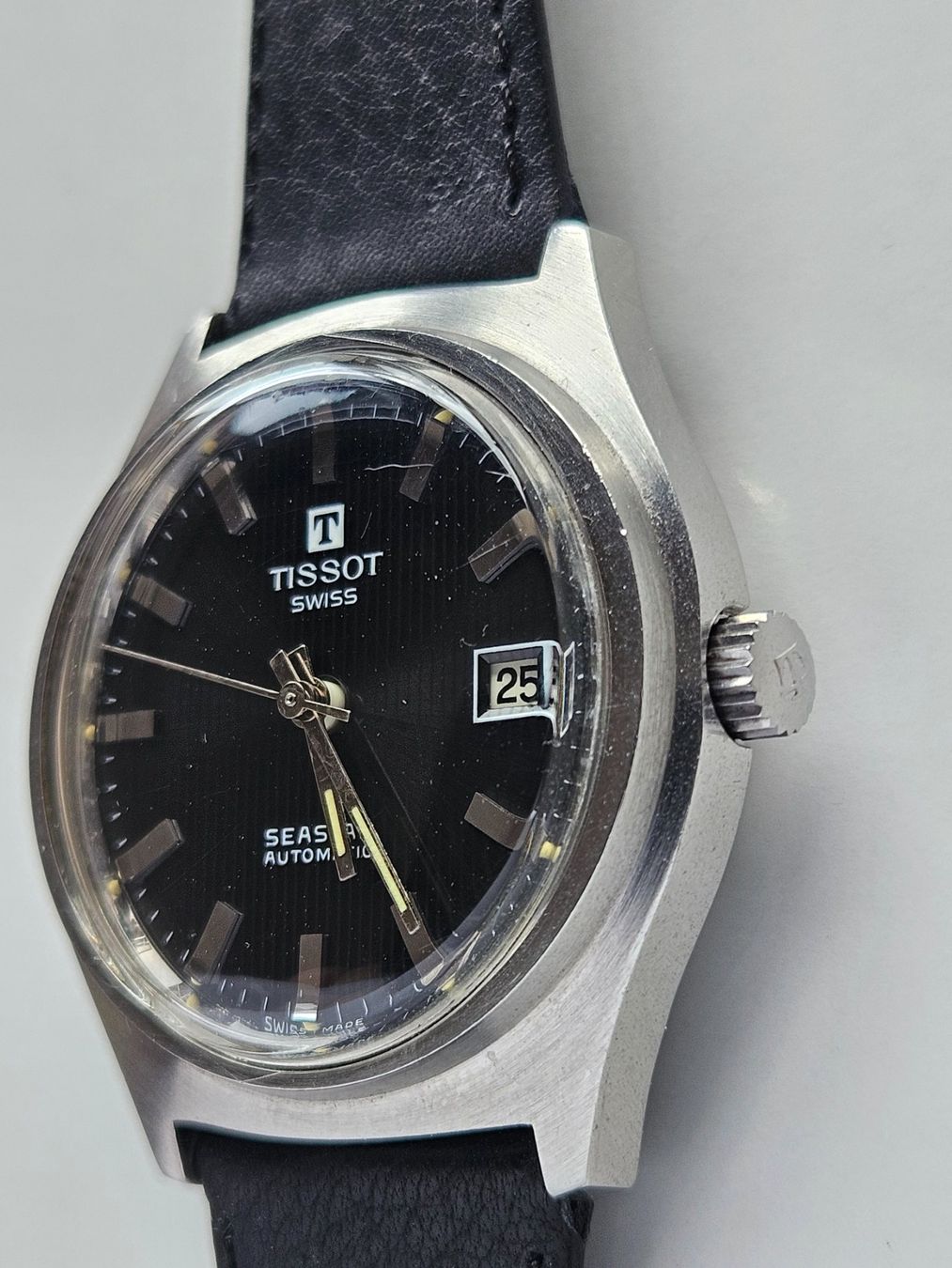 Tissot Orologi: Tissot Swiss Seastar Automatic Date 1977 – Usato da Berikon venduto da mmm21 2