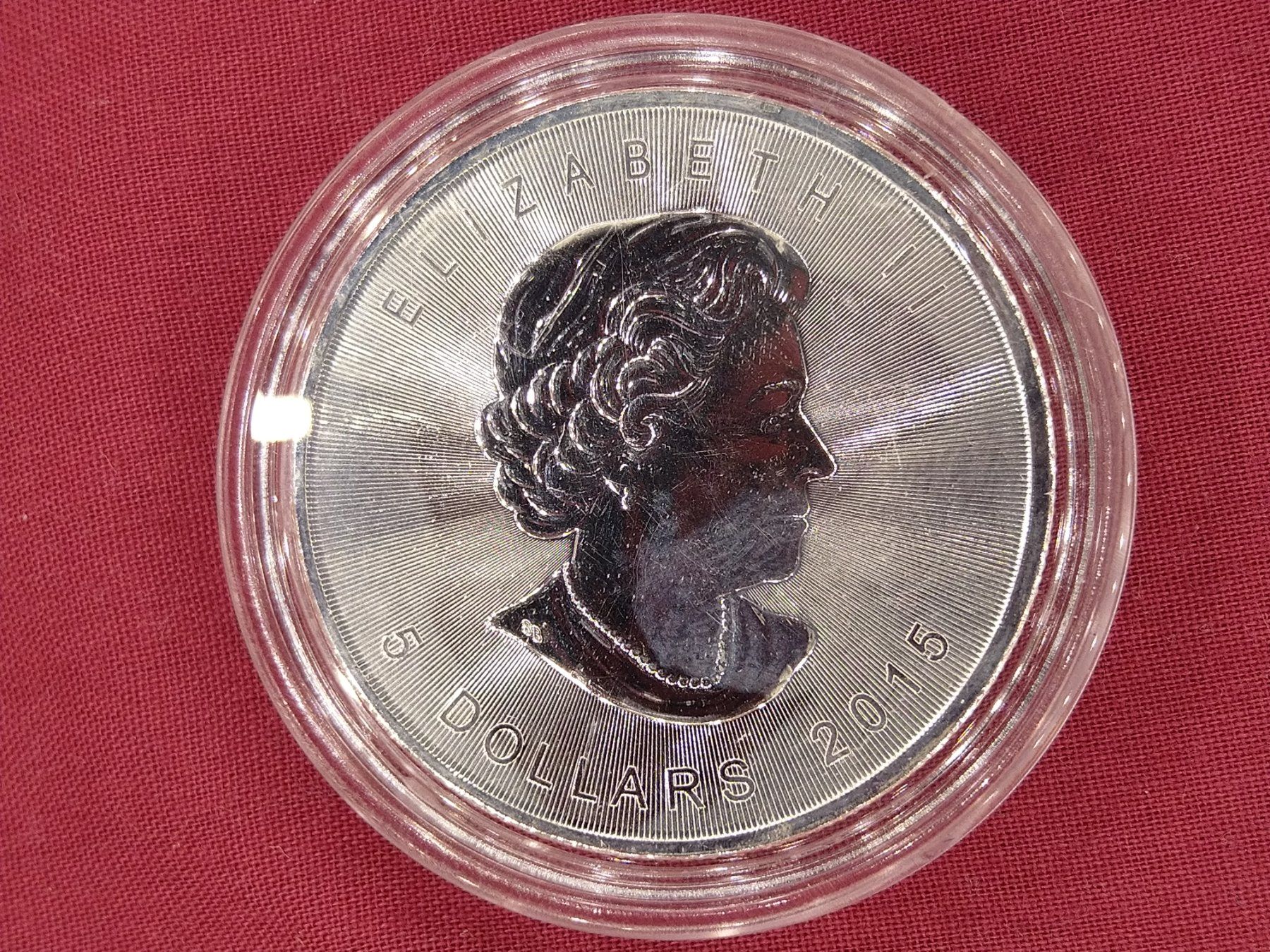 Alle Münzen: Silber Maple Leaf 1 oz - 2015 – Gebraucht aus Dättlikon von Quarz58 3