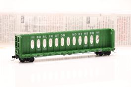 Micro Trains 53010 Burlington Northern Flat Car 4463, Spur N