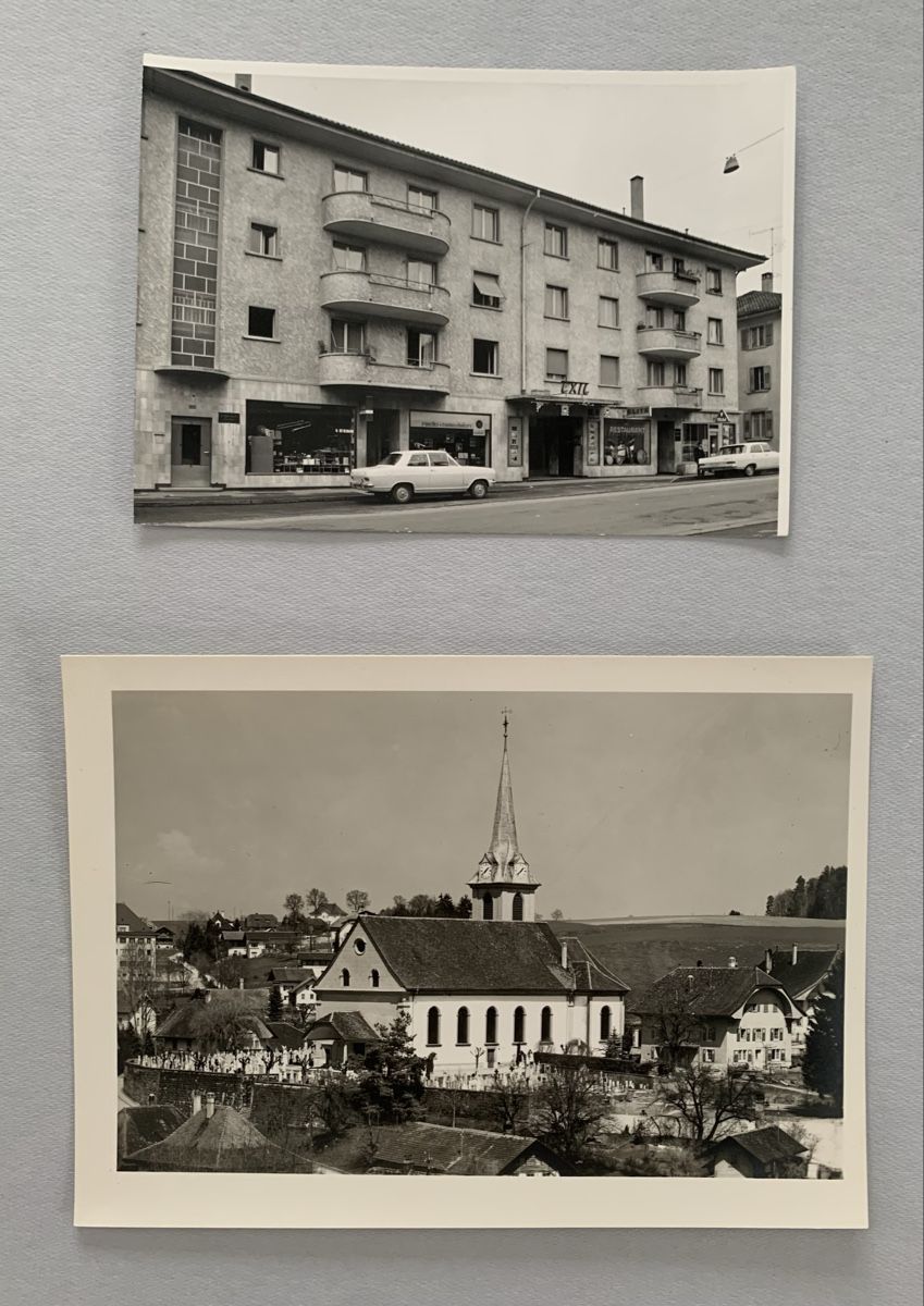 Cartoline postali: Ansichtskarten/Photos Schweiz - Düdingen FR – Usato da Düdingen venduto da polytropon_5