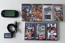 Sony PSP 1004 mit 7 Spiele