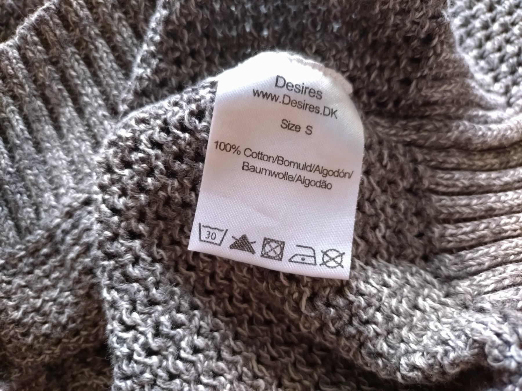 Pullover & Sweatshirts: Pullover, Strick / Häkel, grau, Gr. S/M/38 – Gebraucht aus Muri AG von iguana-30 3
