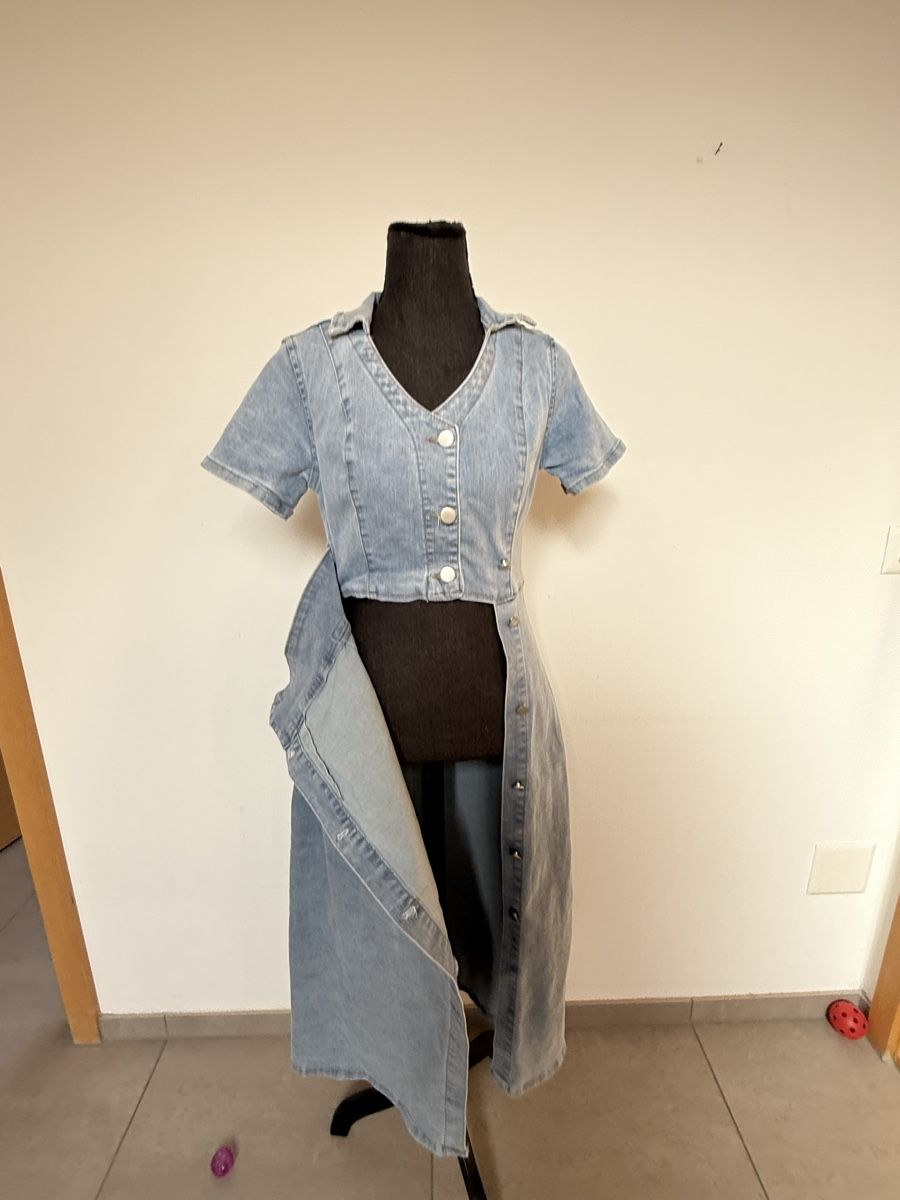 Vestiti: elastisches Jeans Maxikleid – Nuovo (secondo la descrizione) da Sigriswil venduto da ck56 2