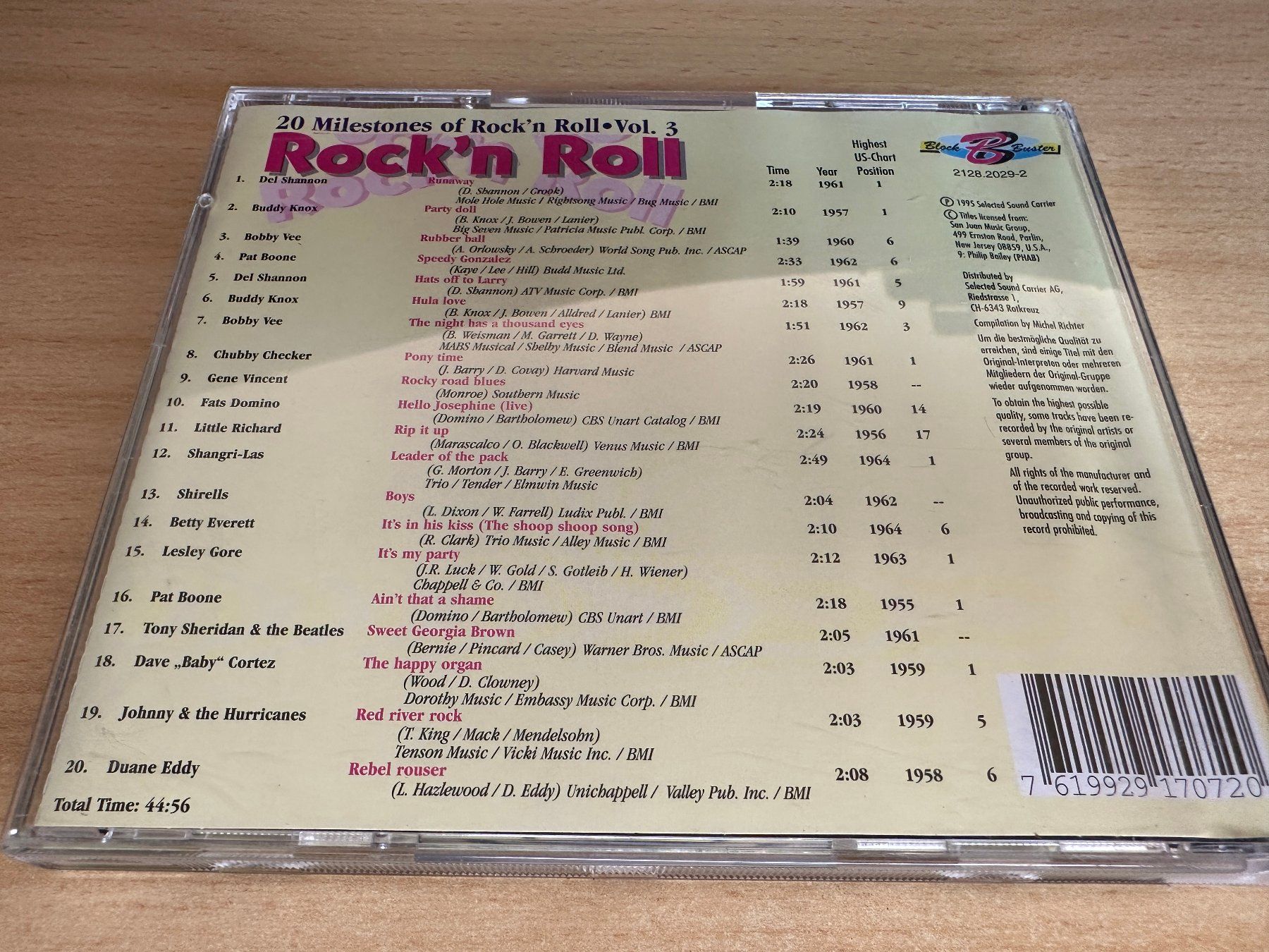 CDs: Various – Rock'n Roll Vol. 3 – Gebraucht aus Rikon im Tösstal von Alpenmutz 1