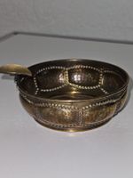 Vintage Messing Jugendstil Art Déco – Hammerschlag Ø ca. 9cm