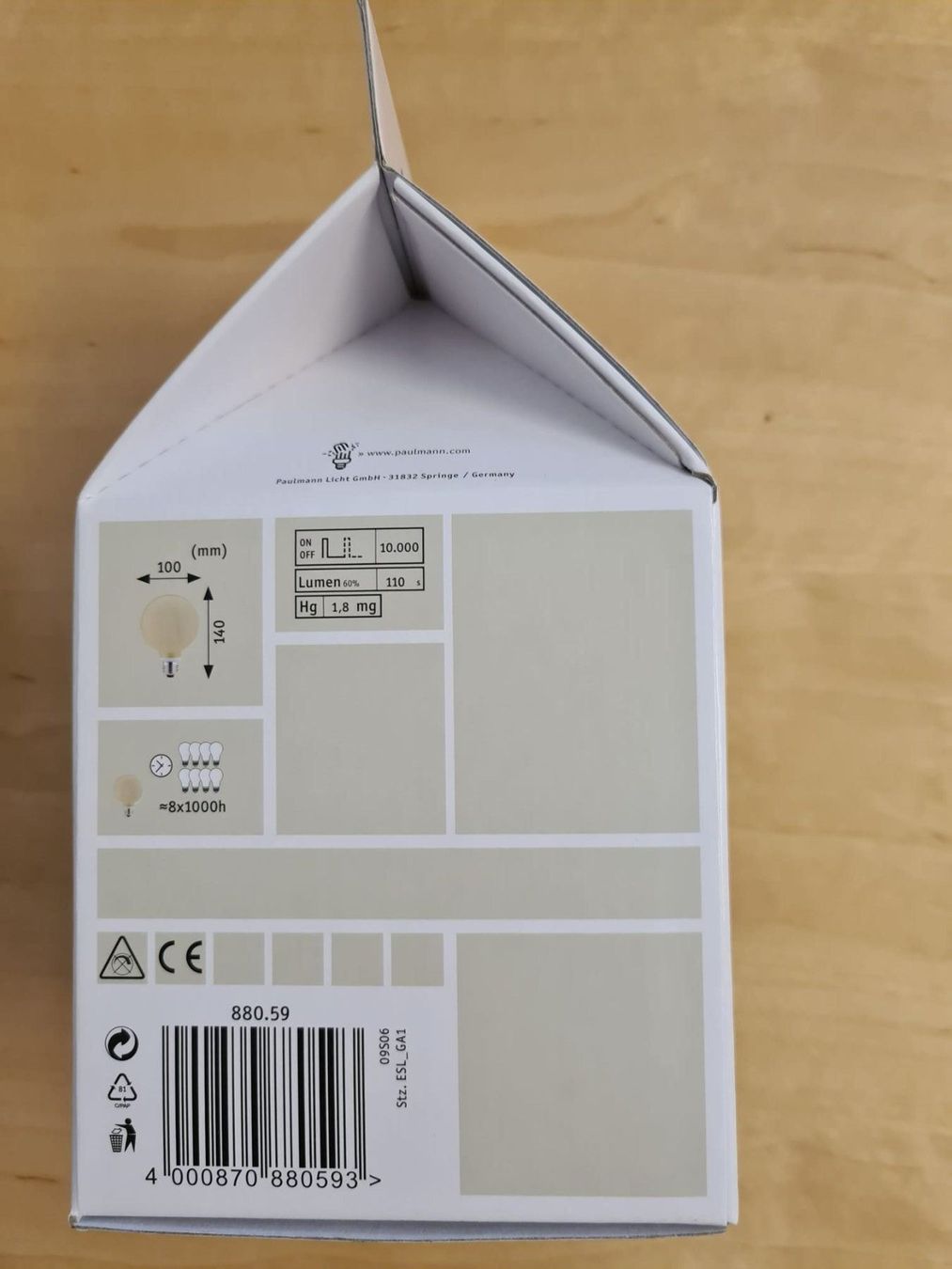 Lampadine & Illuminazione: Energiesparlampe Globe 100 10W E27 – Nuovo e nell'imballaggio originale da Schübelbach venduto da wirthtom 1