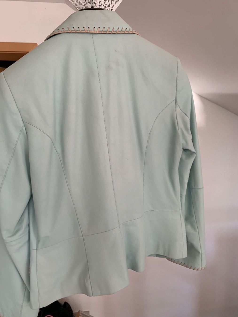 Giacche: OUI  Lederjacke superweich/Trendfarbe 2024 – Nuovo (secondo la descrizione) da Dörflingen venduto da petite.ella 7
