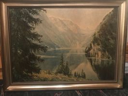 Schönes altes Bild vom Königsee