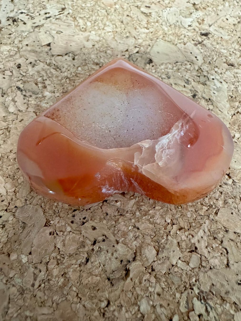 Edelsteine: Karneol Herz – Neu (gemäss Beschreibung) aus Biberist von tl-schmuck 1