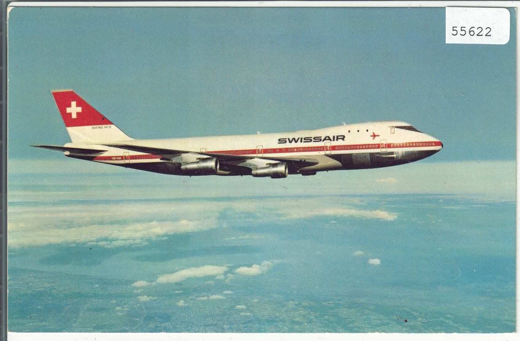 Ansichtskarten: Swissair - Boeing 747 B – Gebraucht aus Ettingen von Kartenplanet