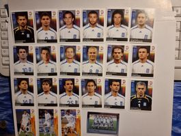panini euro 2008 stickers griechenland 22x
