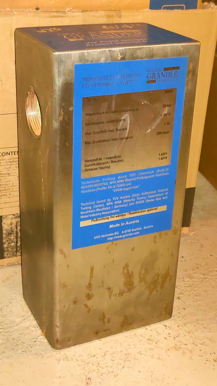 Sanitär: Grander Wasser Filter Wasserbelebungsgerät 6/4 – Gebraucht aus Widen von The_Queen 4