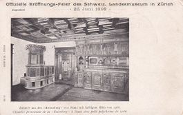 Zürich   ZH   -  Offiz. Eröffnungsfeier Landesmuseum um 1898