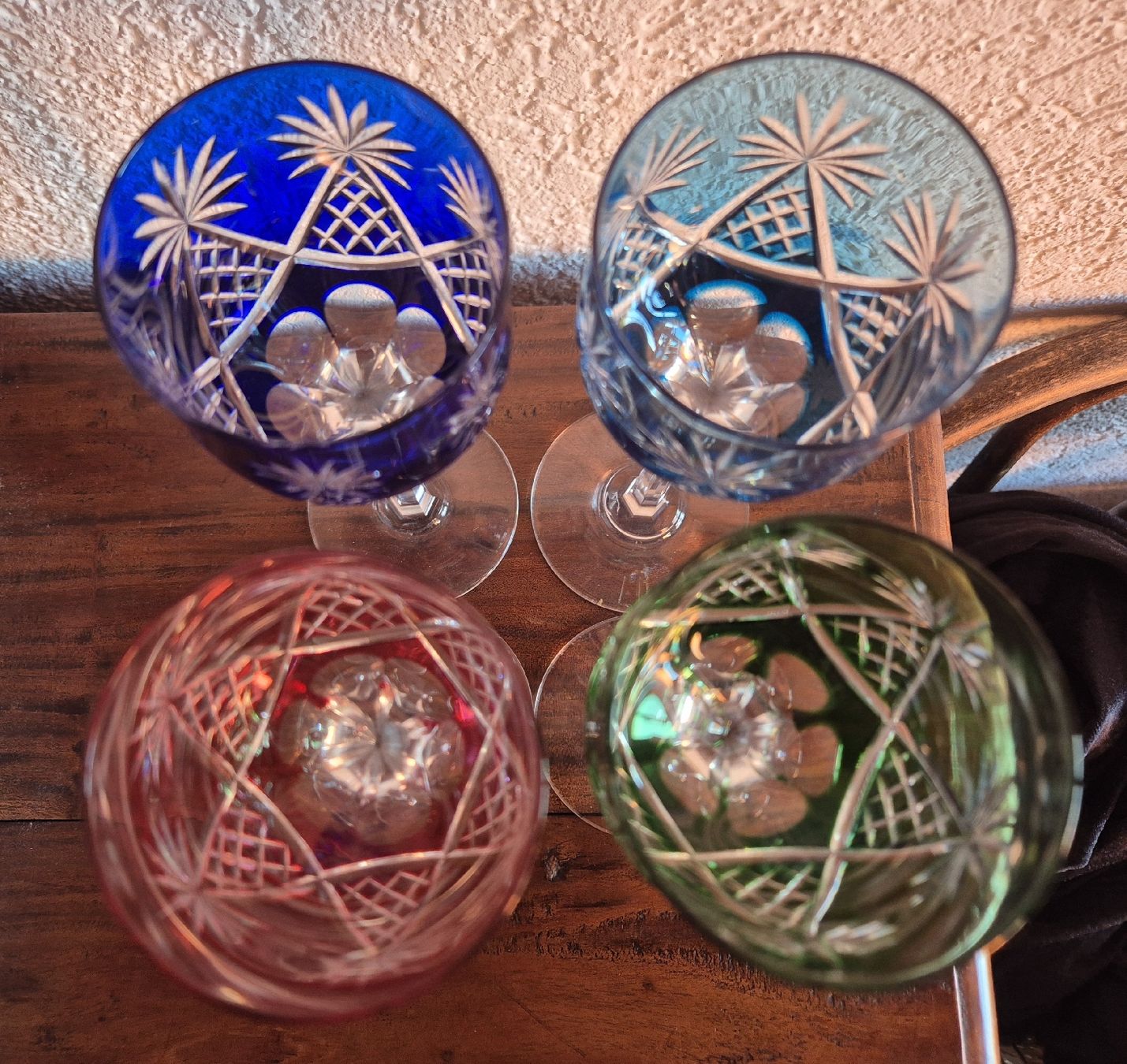 Bicchieri: 4 verres val saint lambert en crystal – Usato da Cossonay-Ville venduto da bricbroc 2