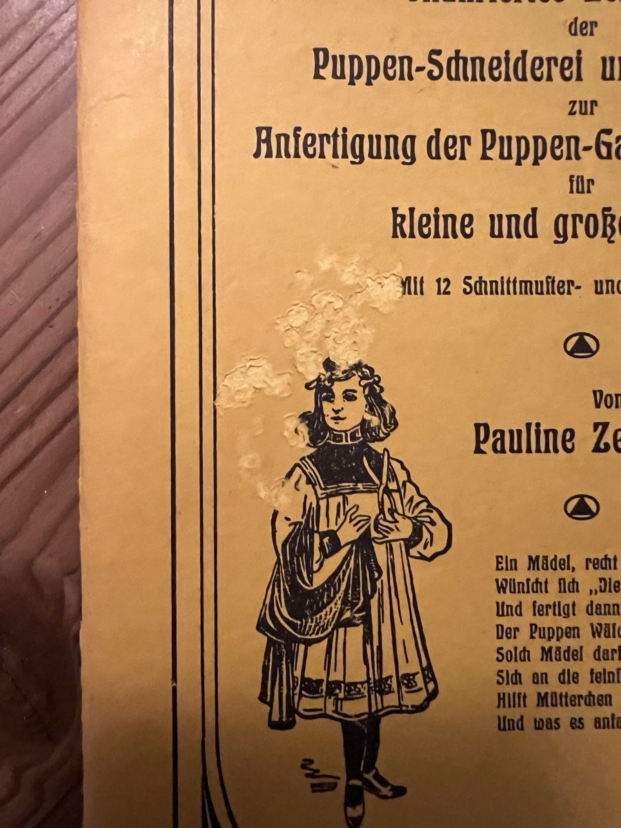 Puppen: Puppenschneiderei Buch Schnittmusterbogen – Neu (gemäss Beschreibung) aus Arboldswil von CJDA 6