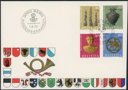 1972 - Pro Patria - Ersttagsbrief FDC ET