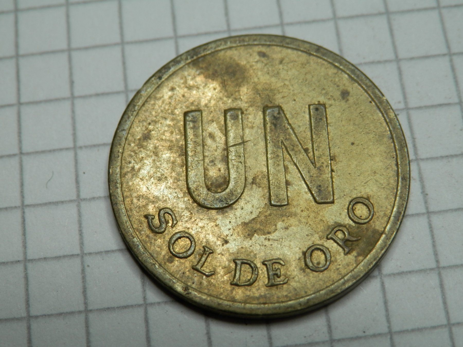 Alle Münzen: Peru 1 Sol, 1976 – Gebraucht aus Weiach von weiach81 1