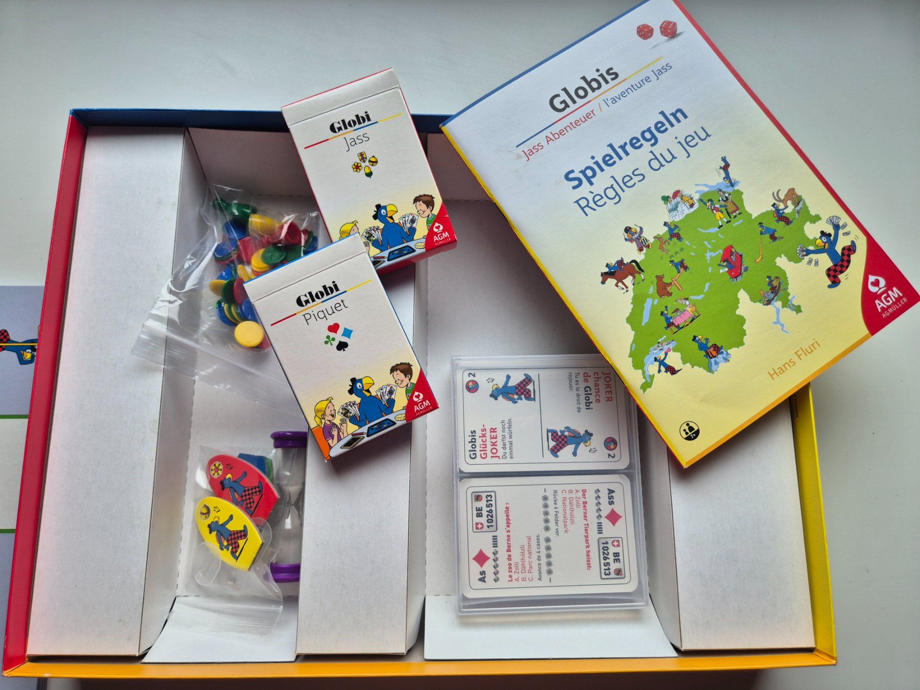 Giochi: GLOBI - Globis Jass Abenteuer    Brettspiel – Usato da Niederweningen venduto da Obson 2