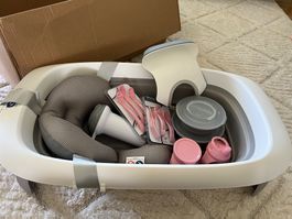 Twistshake faltbare Babybadewanne mit Polstereinsatz